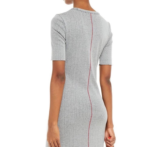 Rag & Bone- Elina Mélange Ribbed Midi Dress (NWT) - Picture 10 of 16